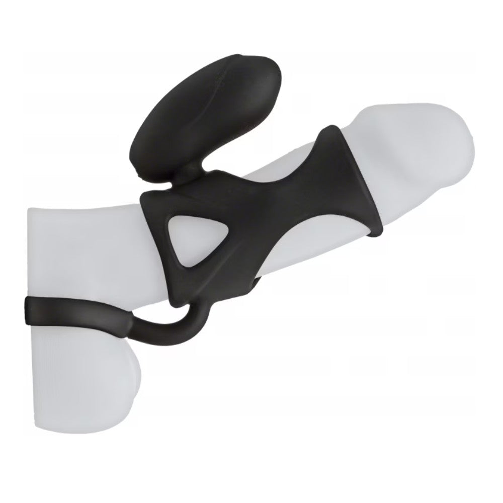 Doc Johnson Kink Caged Silicone Cock Cage Vibrating Titreşimli Penis Kafesi