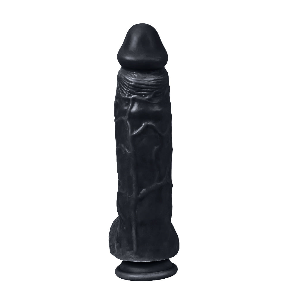 Dildo Series Spartacus 24 Cm Realistik Dev Penis XS-WBC10003 Black
