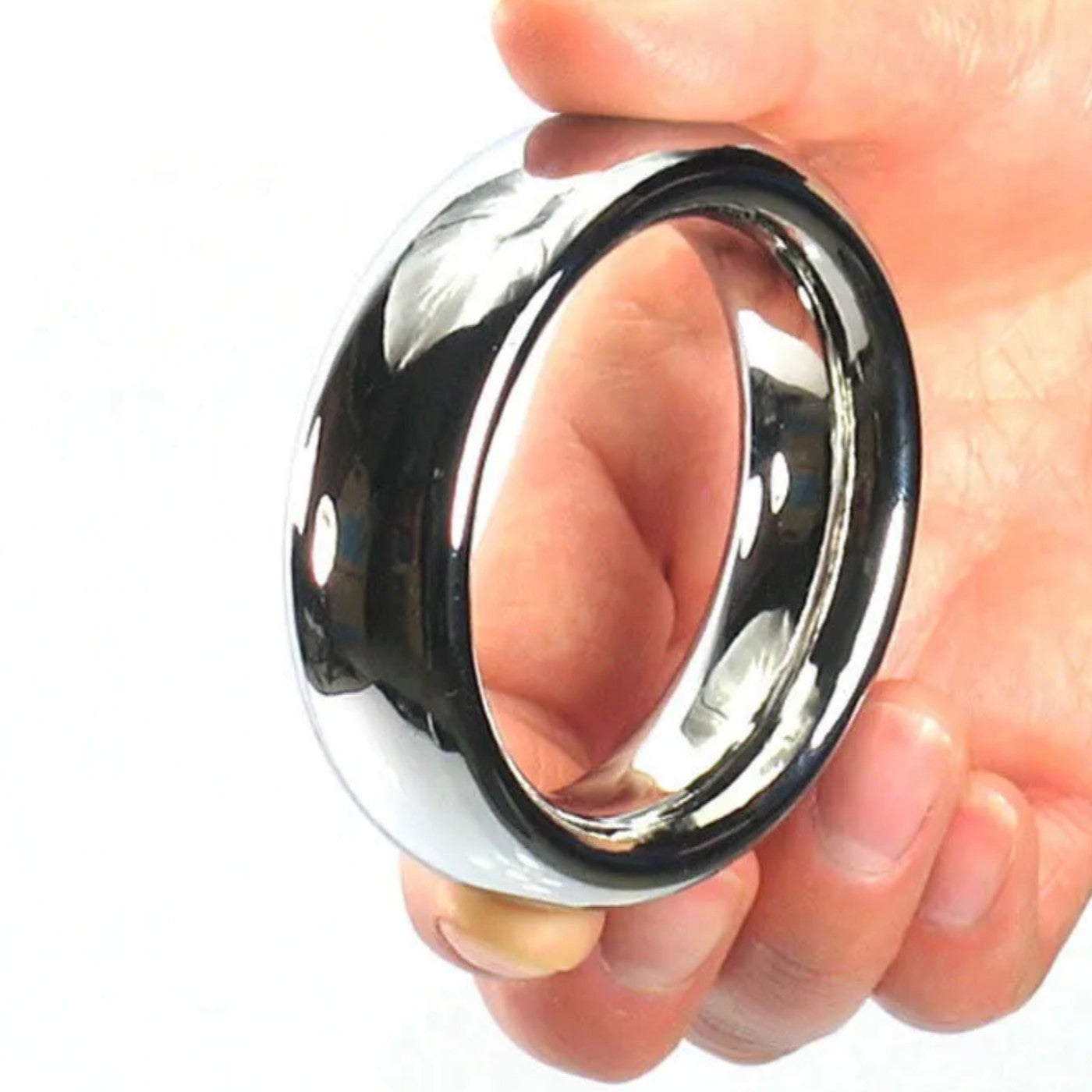Calexotics Alloy Metallic Ring Metal Penis Halkası Large