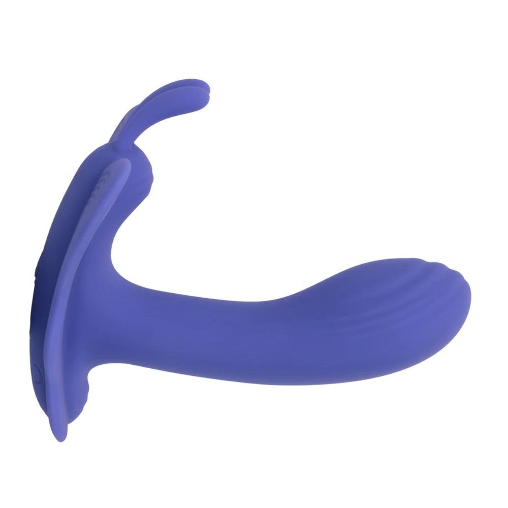 Calexotics Connect App Controlled Venus Butterfly Telefon Kontrollü Çift Uyarımlı Vibratör