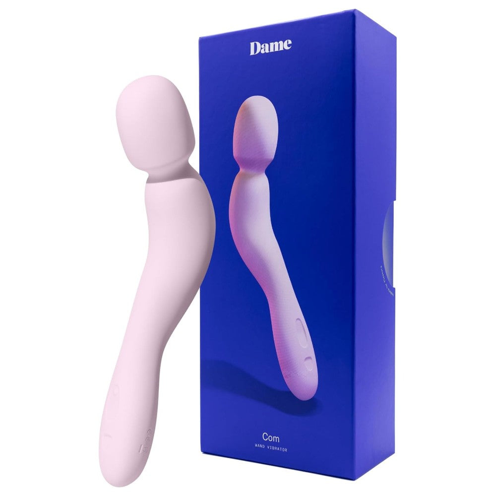 Dame Products Com Wand Massager Güçlü Masaj Vibratörü Roze