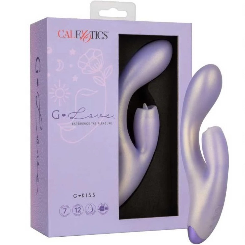 Calexotics G-Love G-Kiss Dil Atabilen Rabbit Vibratör