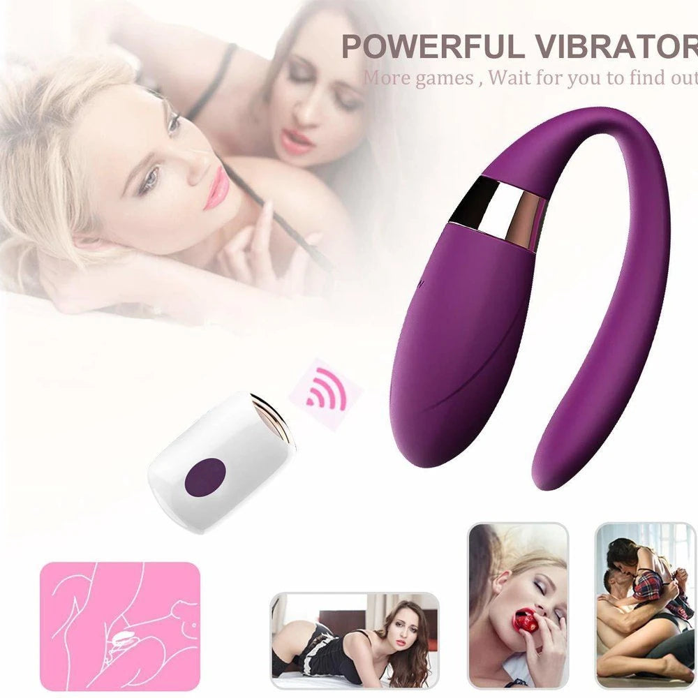 Dibe Revollie Uzaktan Kumanda Çiftlere Özel Partner Vibratör Mor