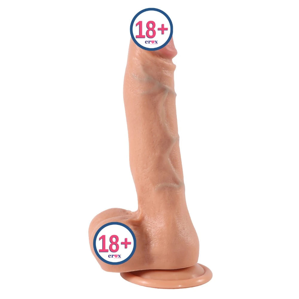 Dildo Series Ahern 22 Cm Yumuşak Gerçekci Dildo