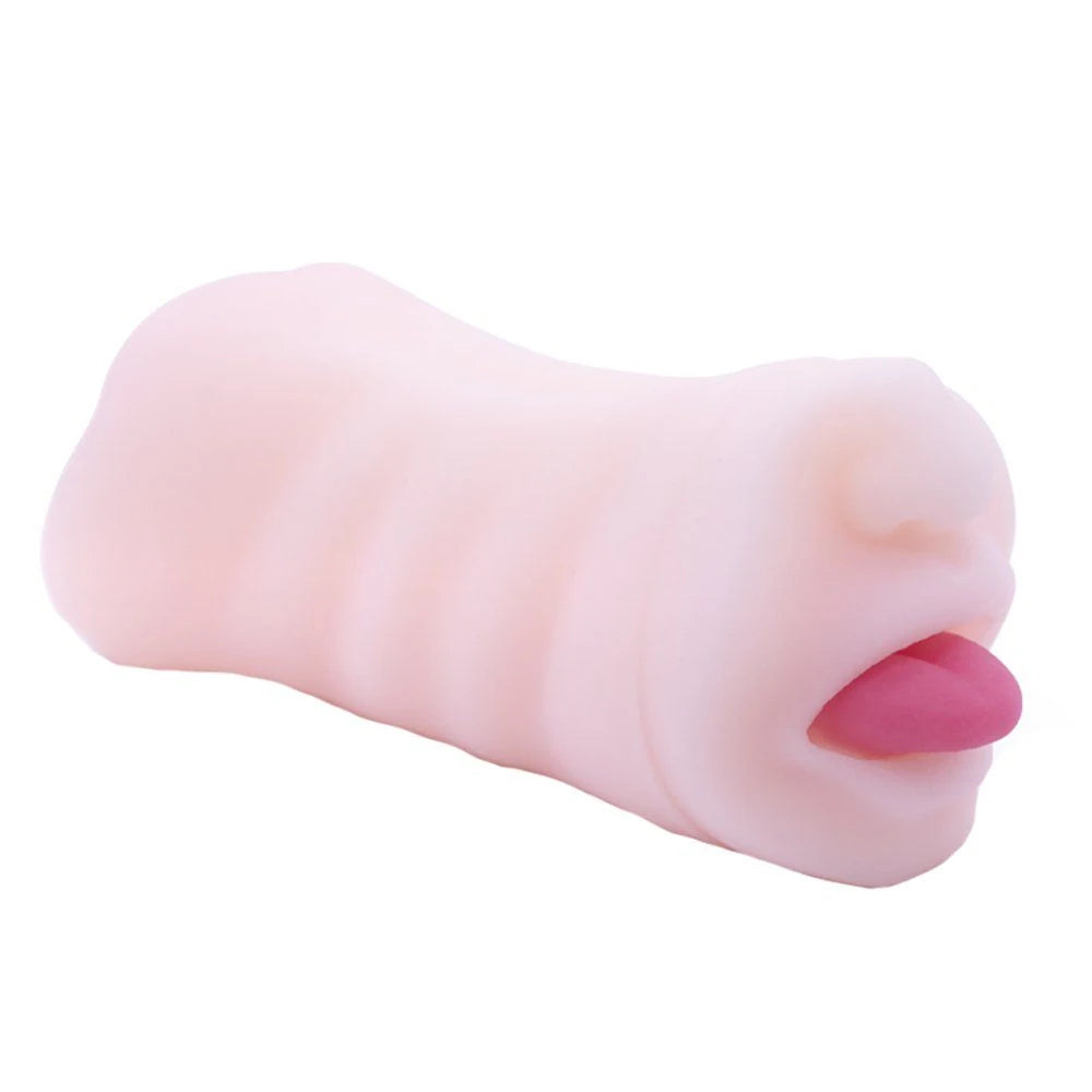 Çift Taraflı Vajinal ve Oral Masturbator