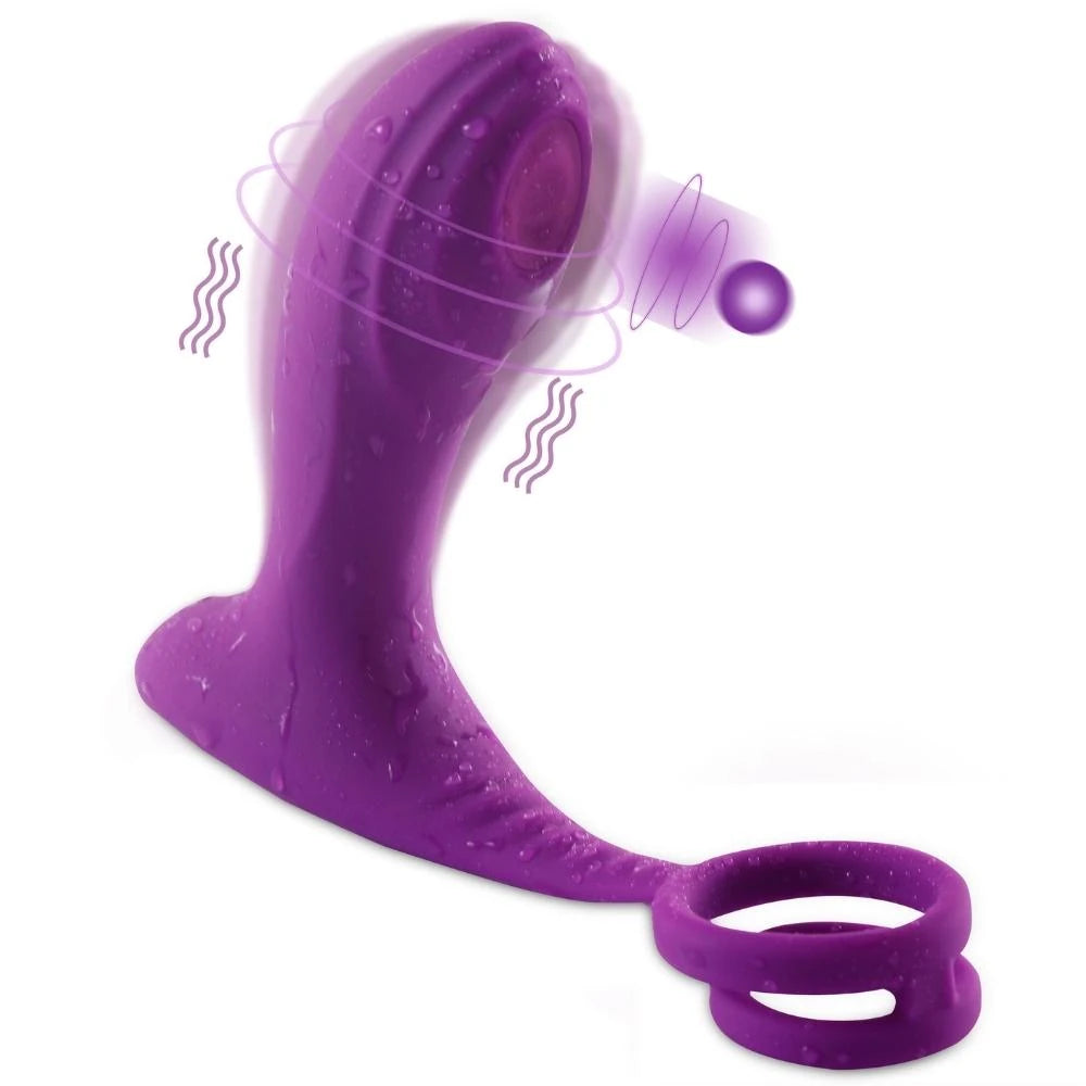 Shequ Mesue Couple Halkalı Prostat Masaj Vibratör