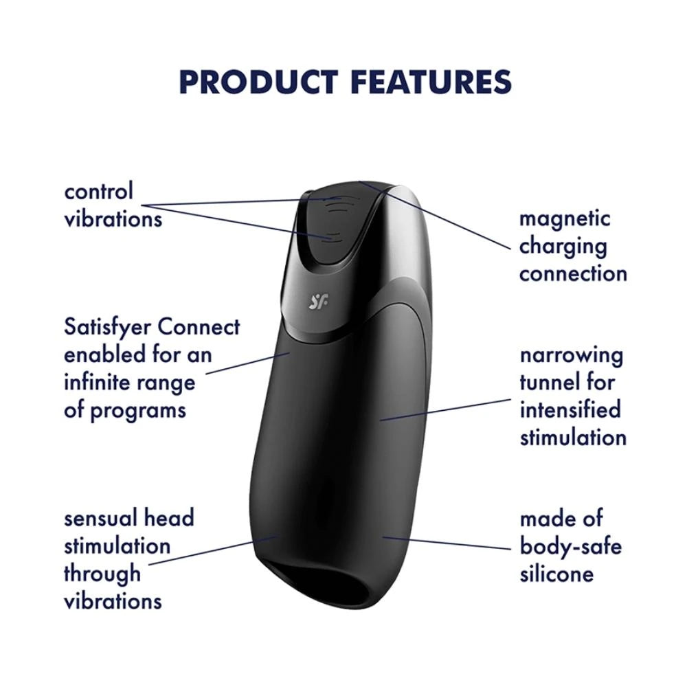 Satisfyer Men Vibration Telefon Kontrollü Mastürbatör
