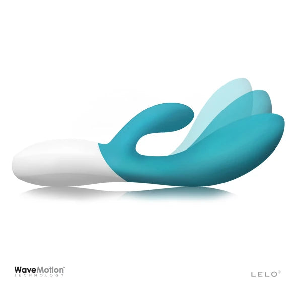 Lelo İna Wave Hareketli Rabbit Vibratör-Ocean Blue