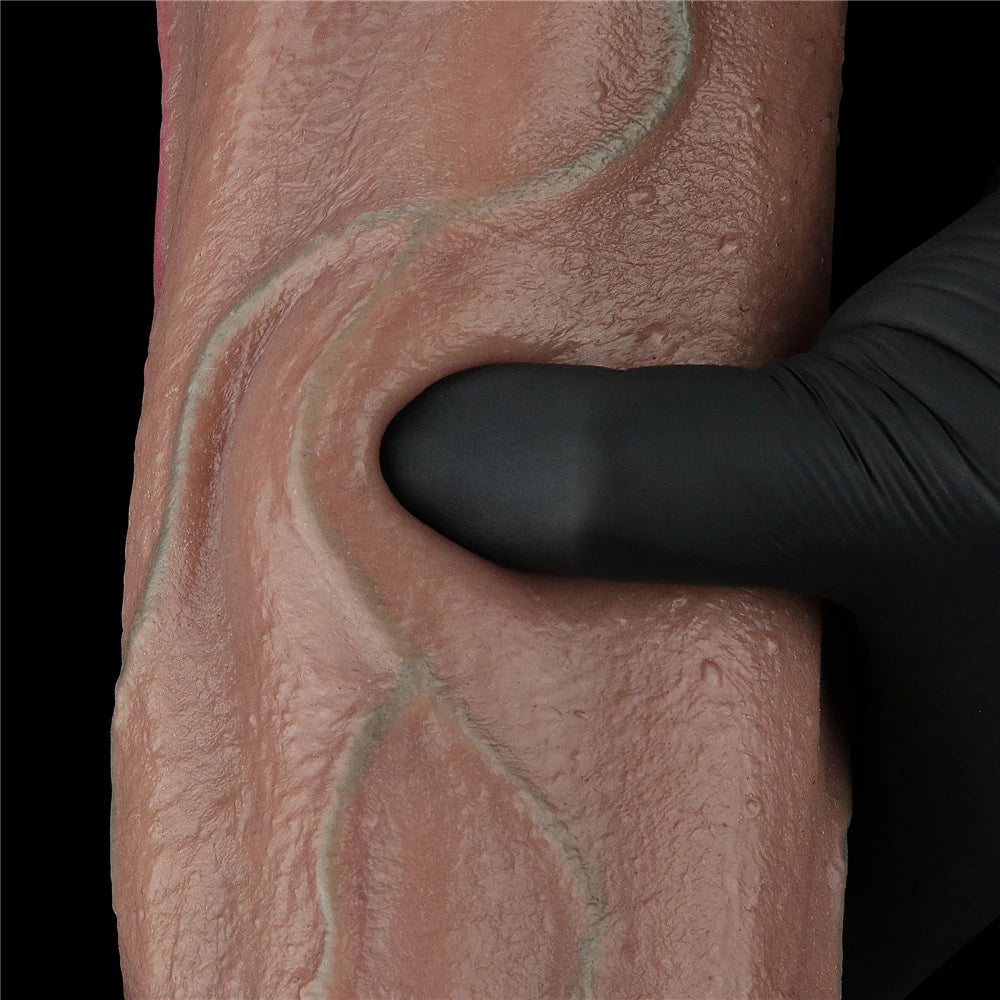 Lovetoy Dual Layered Silicone Cock 33 Cm Büyük Realistik Penis LV411064