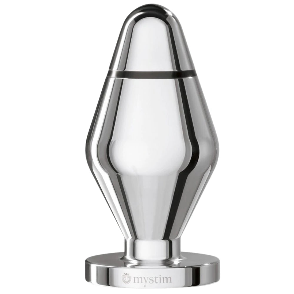 Mystim E-stim Butt Plugs John Metal Anal Plug-Large