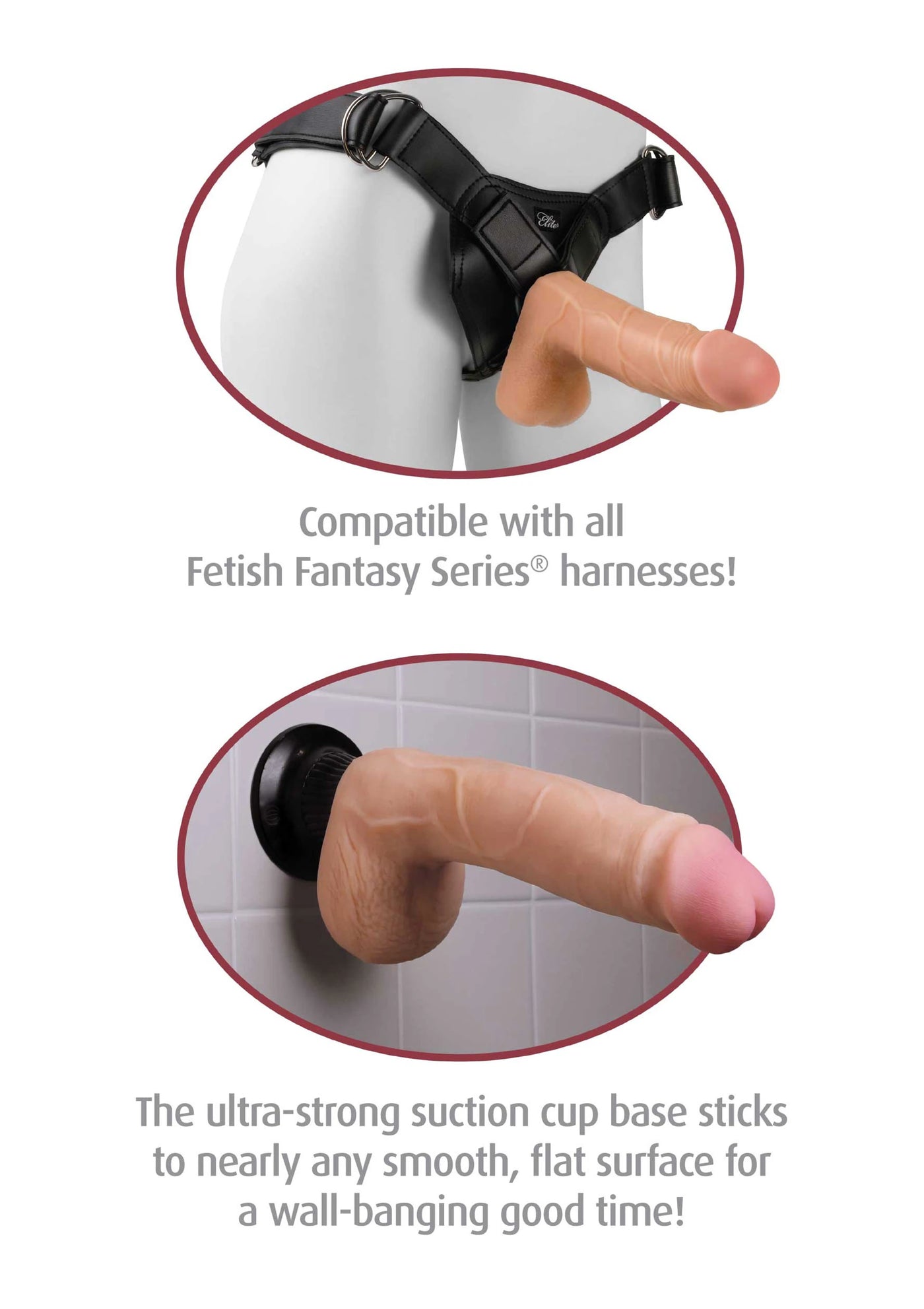 Pipedream Real Feel Deluxe No:7 23 cm Titreşimli Realistik Penis