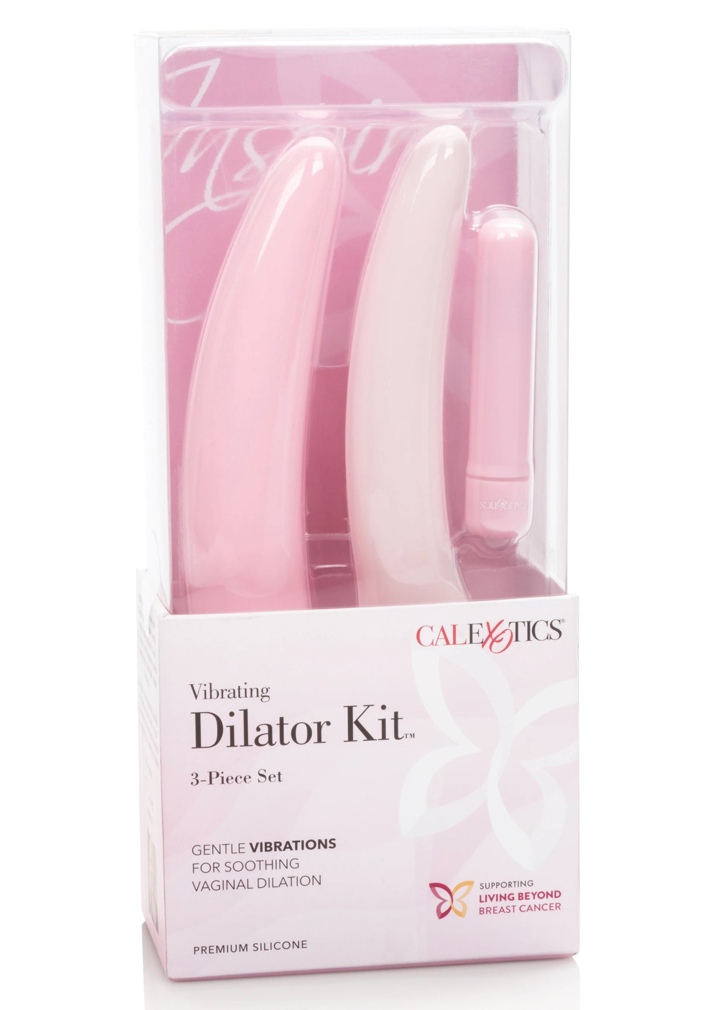 CalExotics Inspire 3 Parça Silikon Su Geçirmez Titreşimli Dilatör Kiti