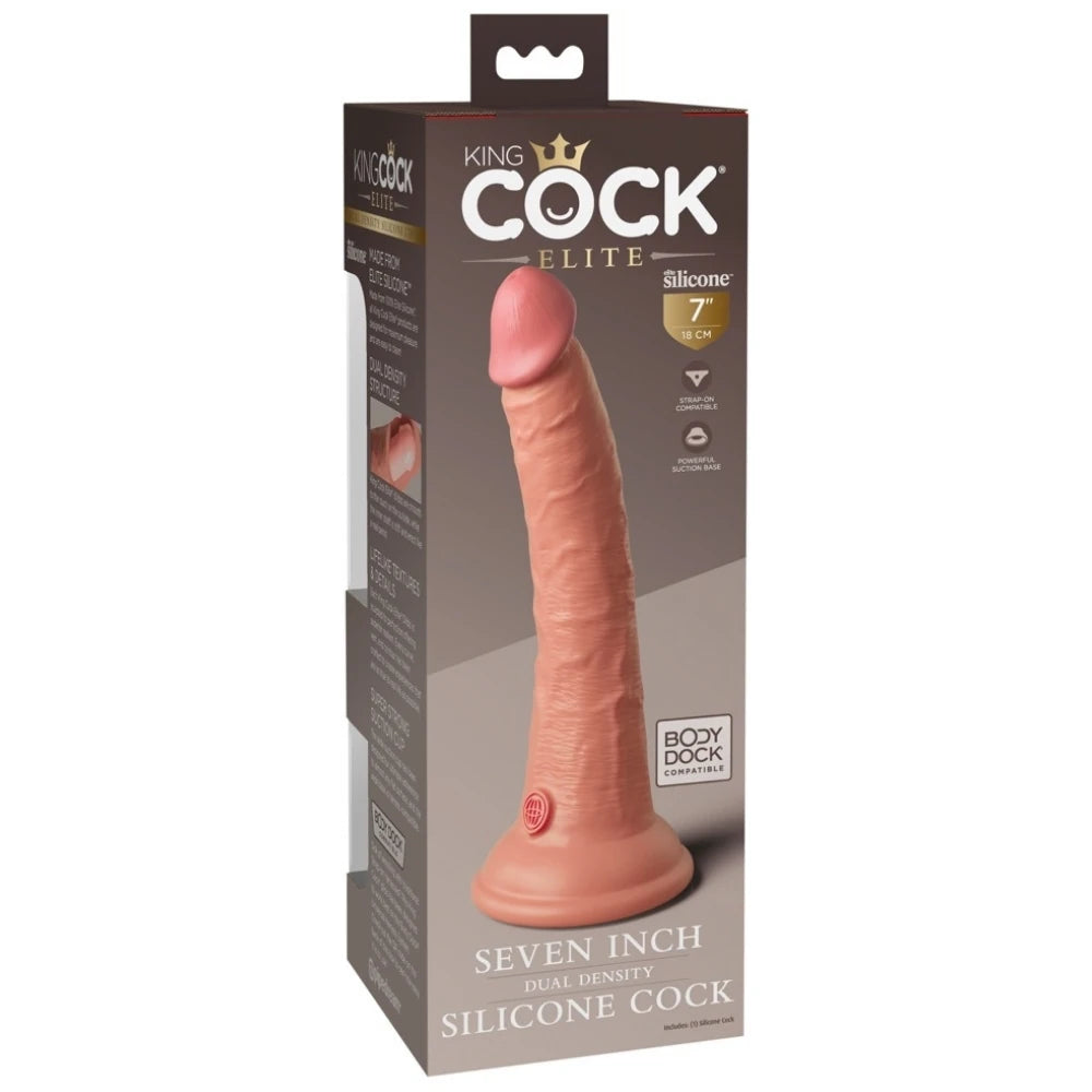Pipedream King Cock Elite 17 Cm Dual Density Silicone Cock Realistik Penis