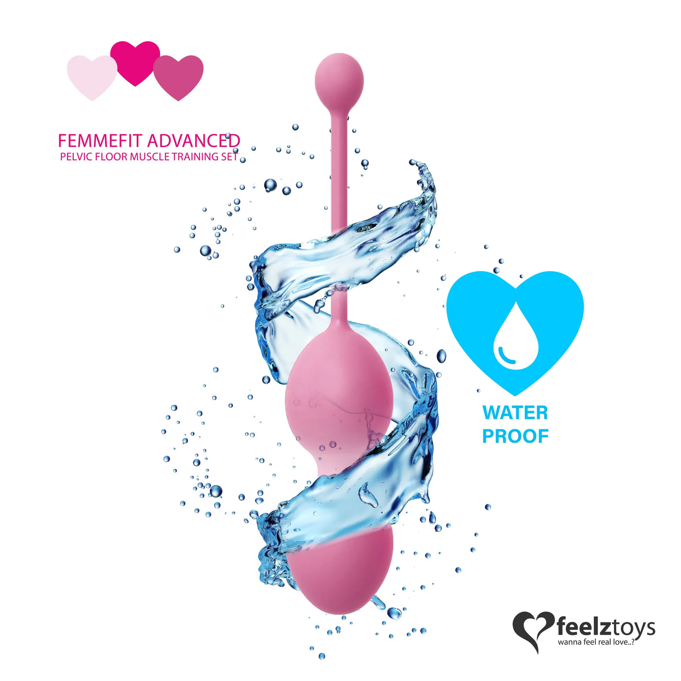 FeelzToys FemmeFit Advanced Kegel Training Set 3 st