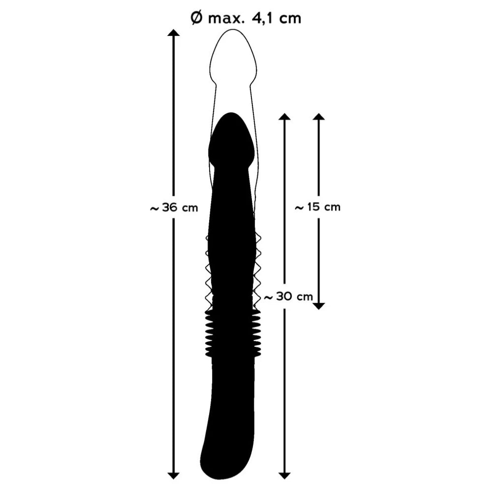 You2Toys Push İt Thrust İleri Geri Hareketli Şarj Edilebilir Vibratör
