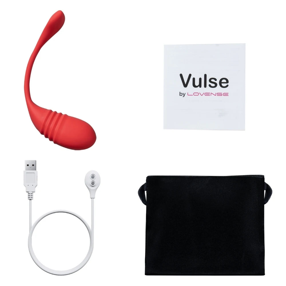 Lovense Vulse Telefon Kontrollü İtme ve Titreşimli Giyilebilir Vibratör