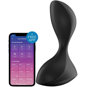 Satisfyer Sweet Seal Telefon Kontrollü Anal Titreşimli Plug-Black