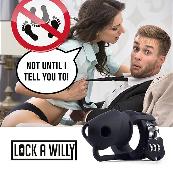 Lock A Willy Silicone Penis Cafe Penis Kilidi ve Penis Kafesi