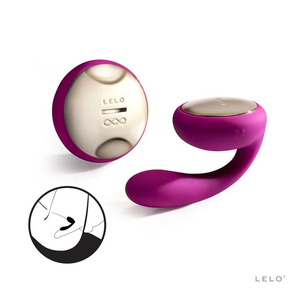 Lelo İda Deep Rose Uzaktan Kumandalı Hareketli Lüks Vibratör