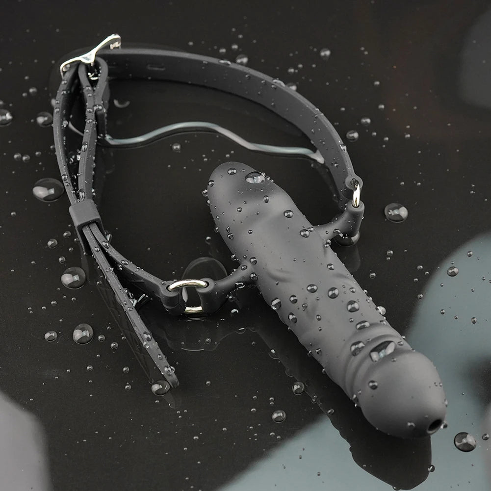 Erox Fetish Fantasy Series Gag Ball Elit Silikon Yumuşak Ağız Straponu