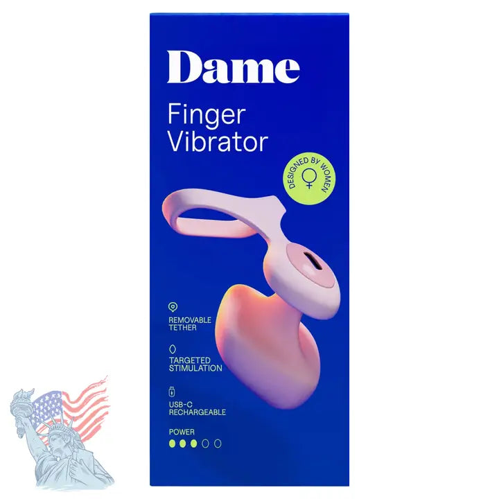 Dame Products Fin 2.0 Finger Vibe Güçlü Parmak Vibratör-Pink