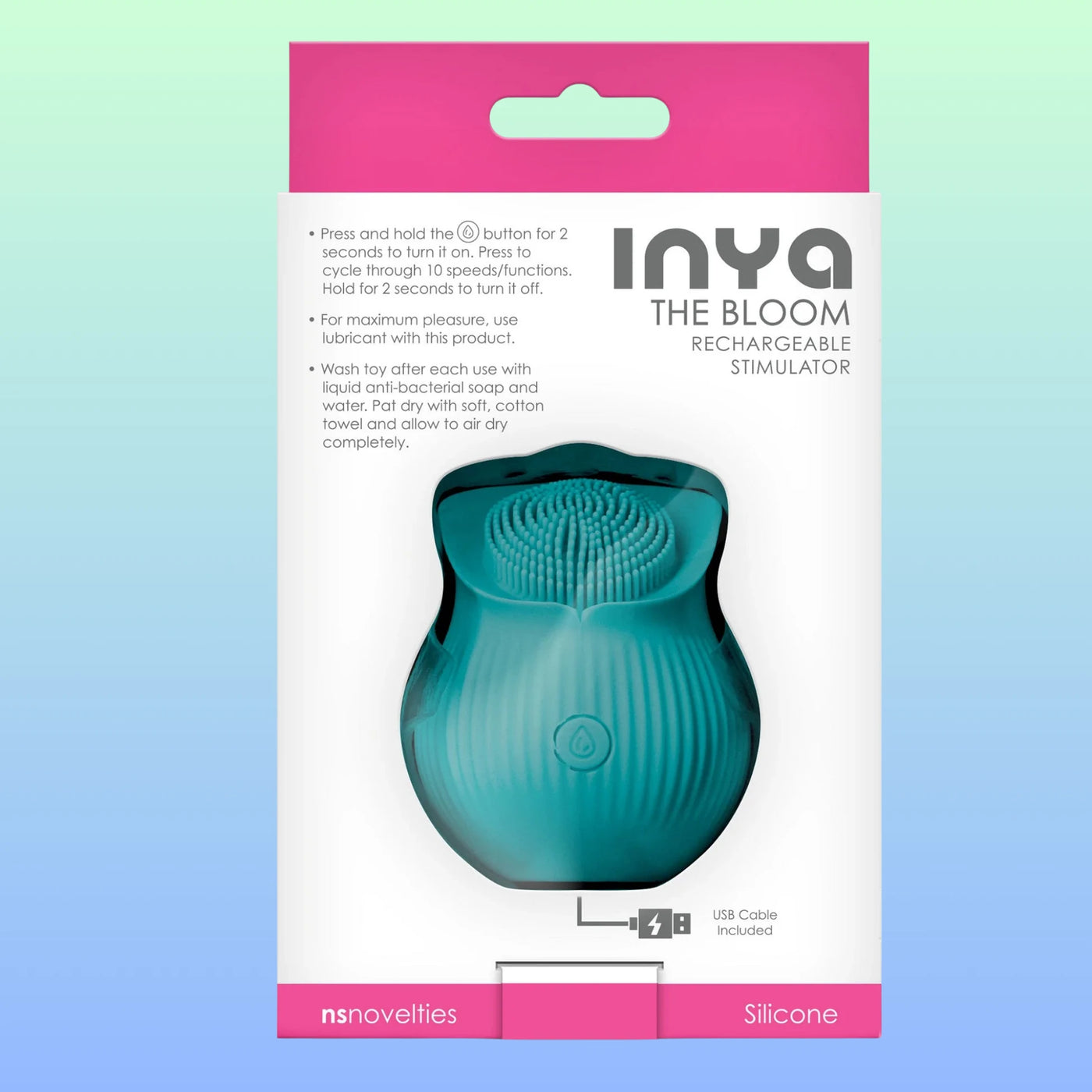Ns Novelties İnya The Bloom Şarjlı Fırça Vibratör