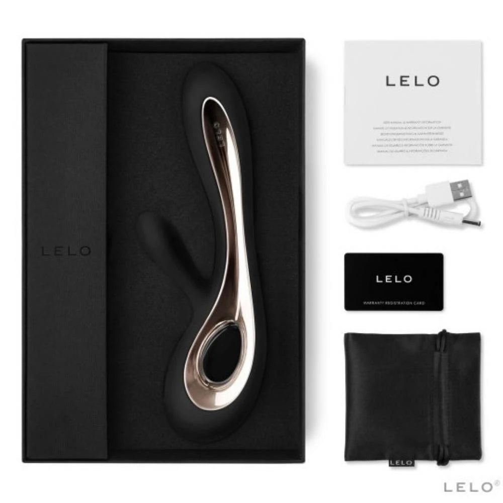Lelo Soraya 2 Black G Noktası Rabbit Vibratör