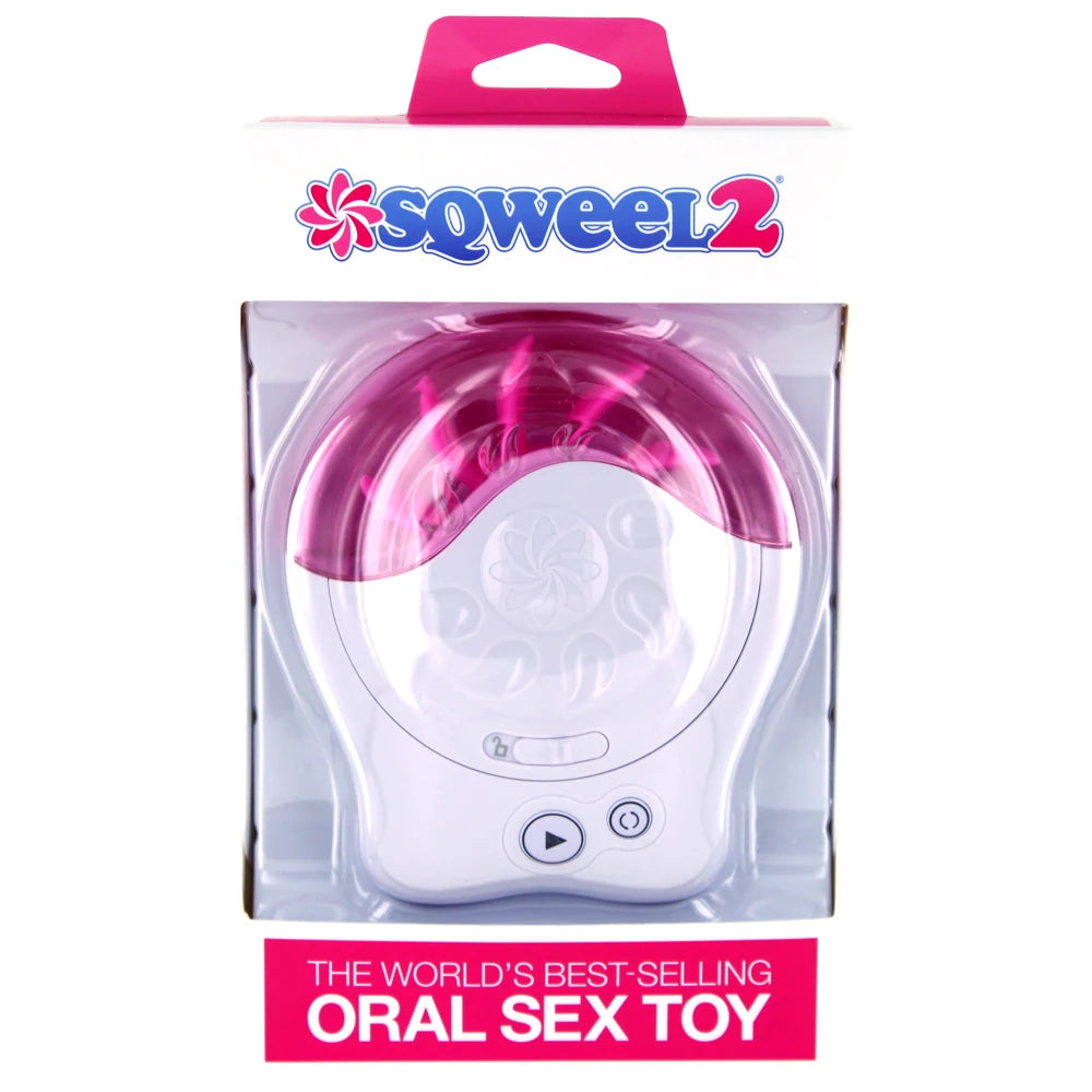 Sqweel 2 White Dil Vibratör