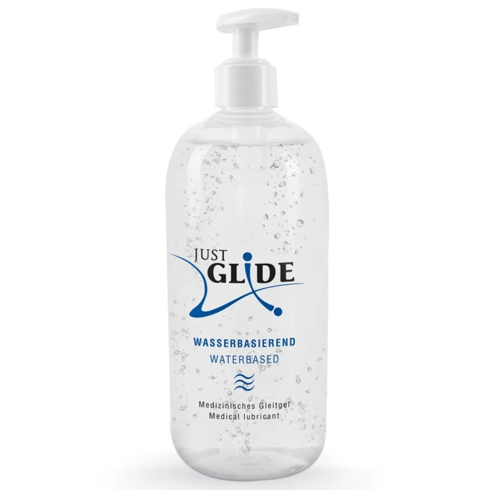 Just Glide Medical Lubricant Gel Su Bazlı Kayganlaştırıcı Jel 500 Ml.