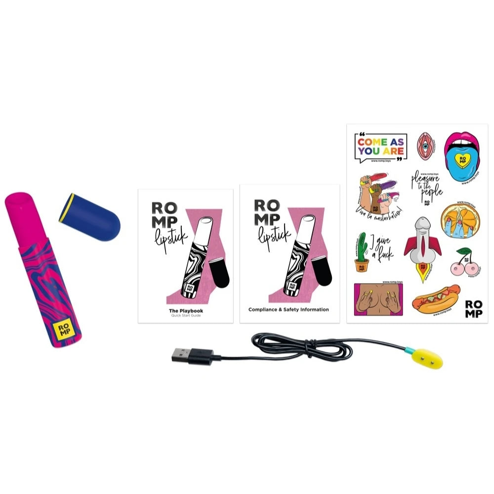 Romp Lipstick Emiş Güçlü Mini Ruj Vibratör