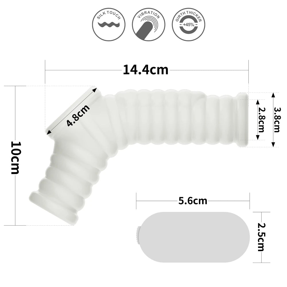 Lovetoy Wave Knights Ring Testis Geçirmeli Titreşimli Yarım Penis Kılıfı