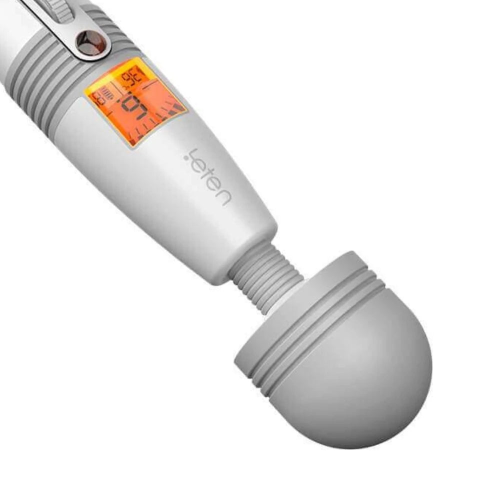 Leten Young Version Göstergeli ve Isıtmalı Masaj Wand Vibratör
