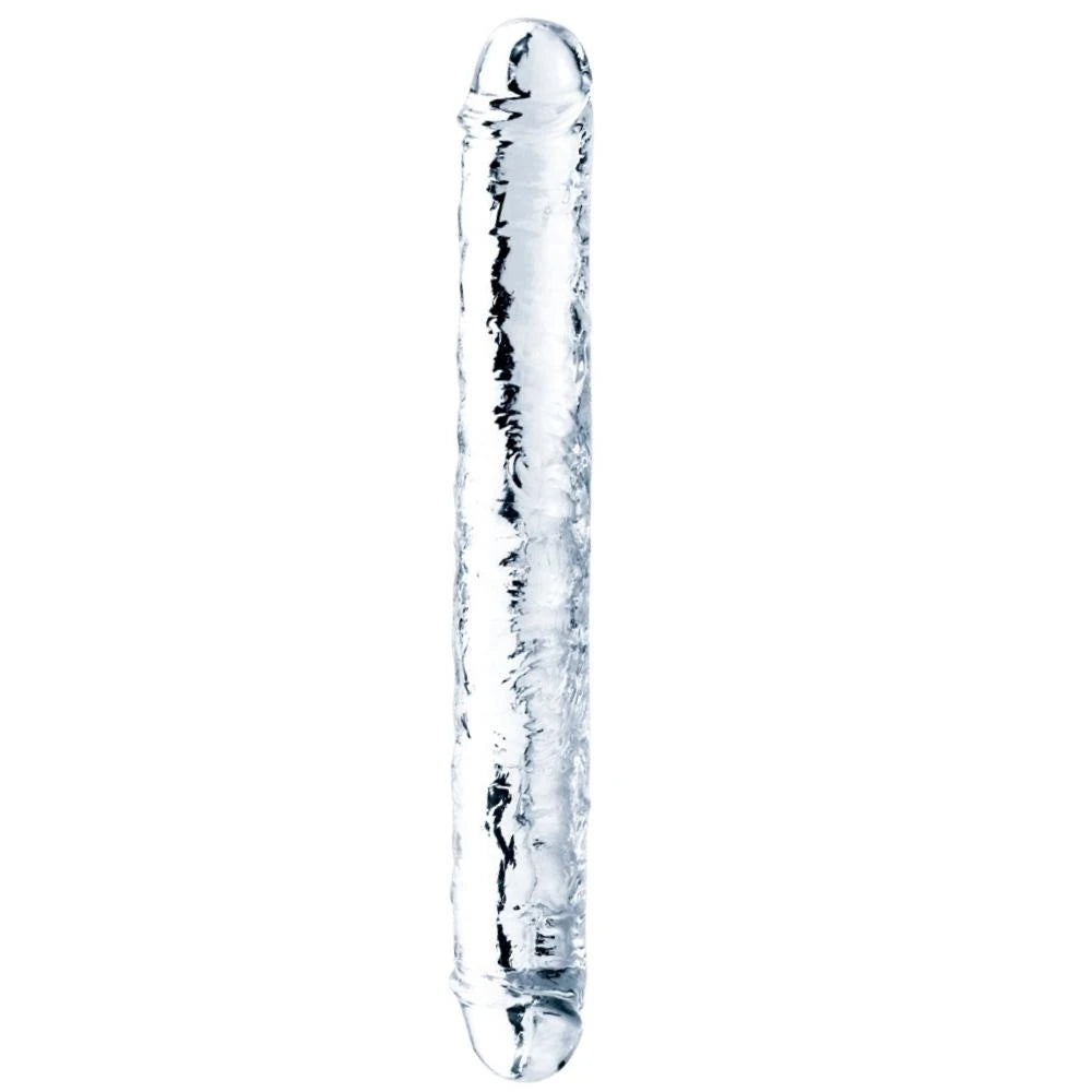 Lovetoy Flawless Clear Dildo 30 cm Çift Taraflı Realistik Penis LV310018