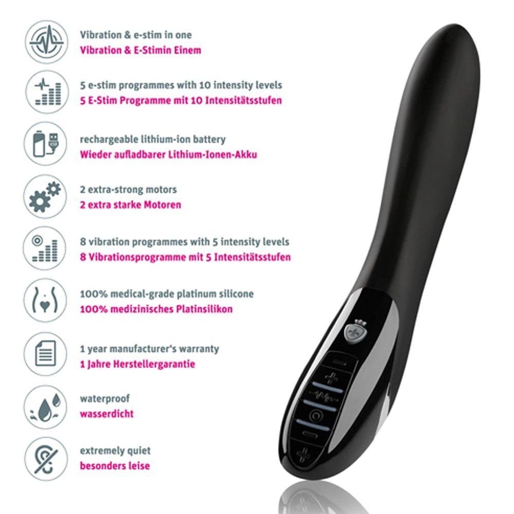 Mystim Electric Eric E-Stim Elektro Şok G-Spot Vibratör
