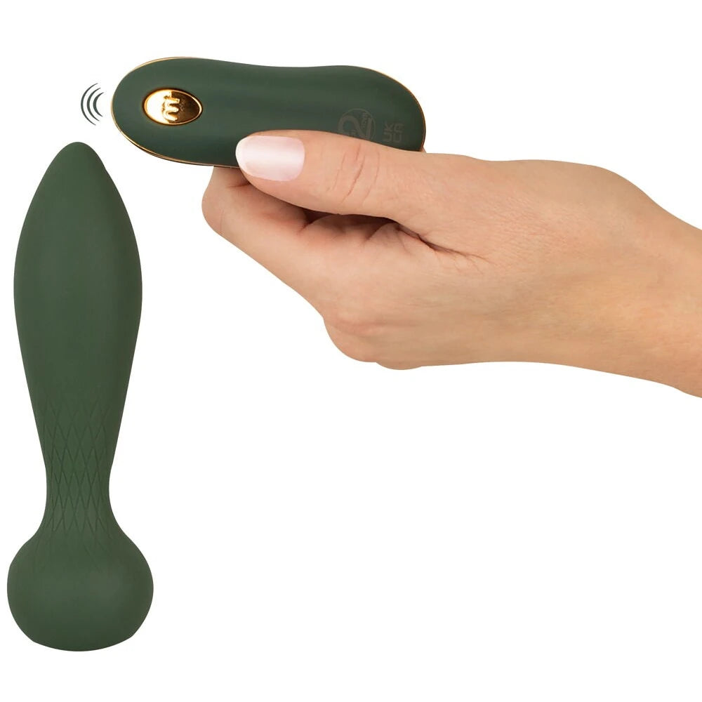 Emerald Love Luxurious Uzaktan Kumandalı Anal Titreşimli Plug
