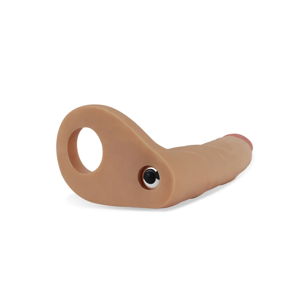 Lovetoy The Ultra Soft Double 17.8 cm Titreşimli Anal Penis LV1133