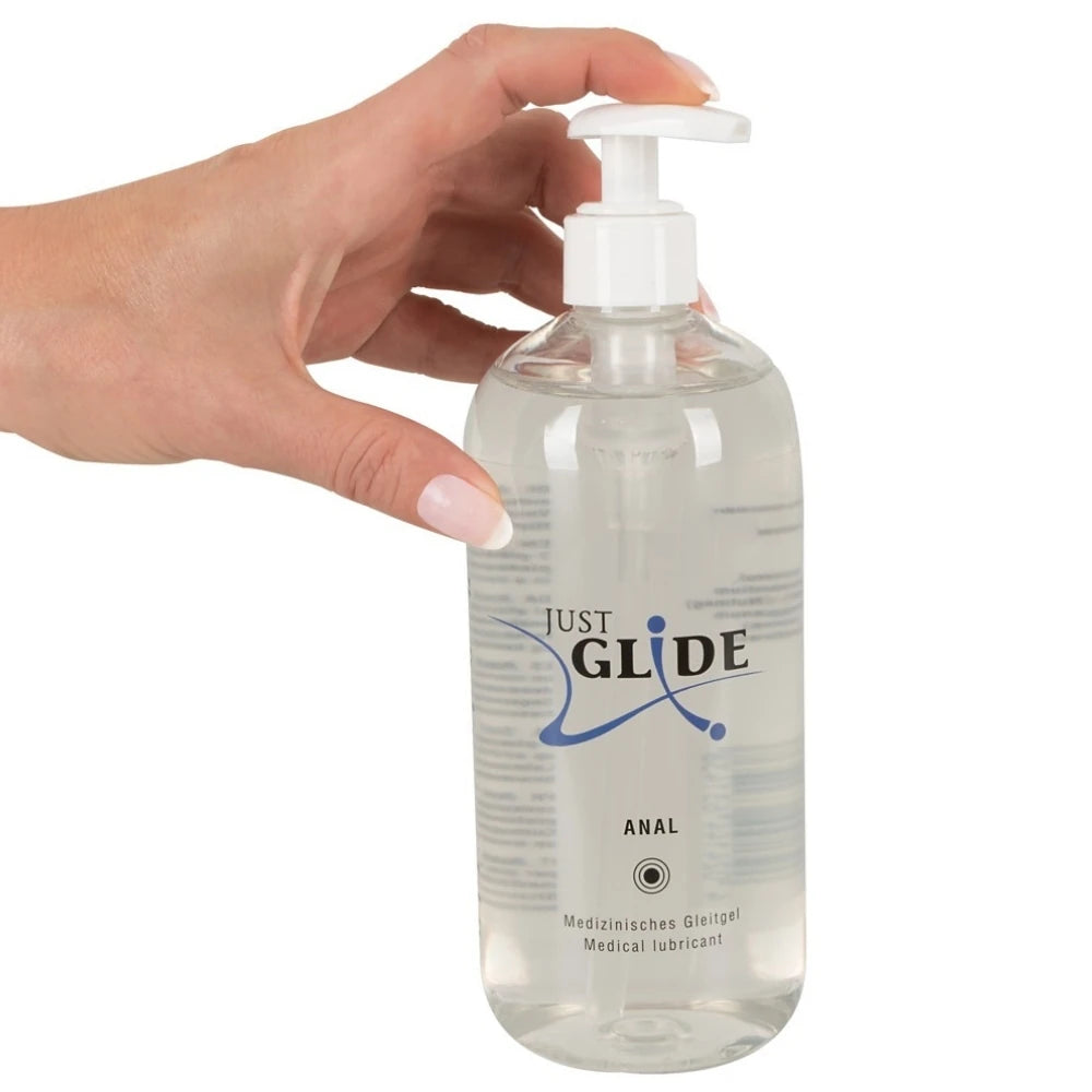 Just Glide Medical Lubricant Gel Anal Kayganlaştırıcı Jel 500 Ml.