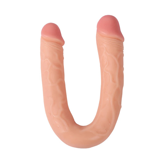 Shequ Dildo Series Blake 44 Cm U-Shape Çift Taraflı Realistik Penis