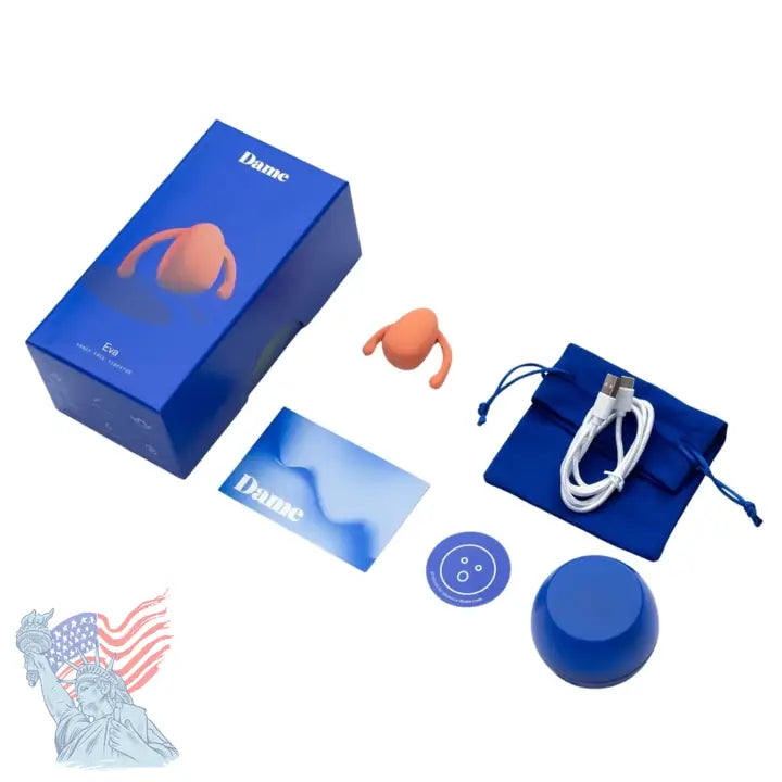 Dame Products Dame Products Eva II Eşsiz Ultra Güçlü Parmak Vibratör - Red