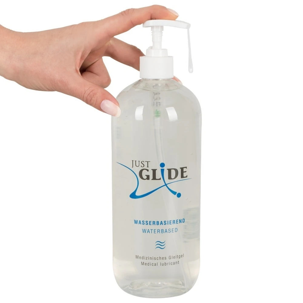 Just Glide Medical Lubricant Gel Su Bazlı Kayganlaştırıcı Jel 1000 Ml.
