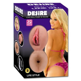 Desire Realistik Vajina ve Anüslü Şişme Bebek