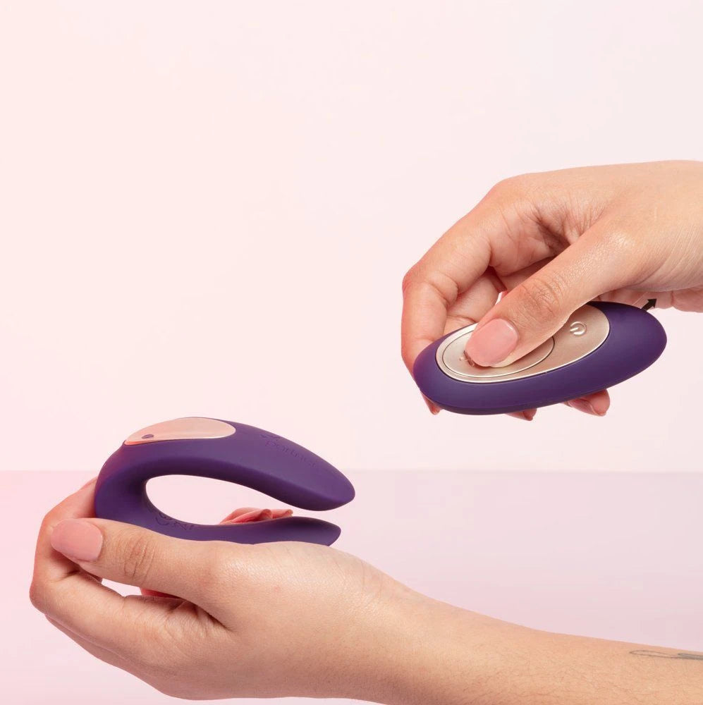 Satisfyer Double Plus Remote Uzaktan Kumandalı Partner Vibratör