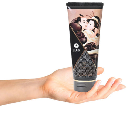 Shunga Kissable Massage Cream Chocolate Öpülebilir Masaj Jeli 200 Ml.