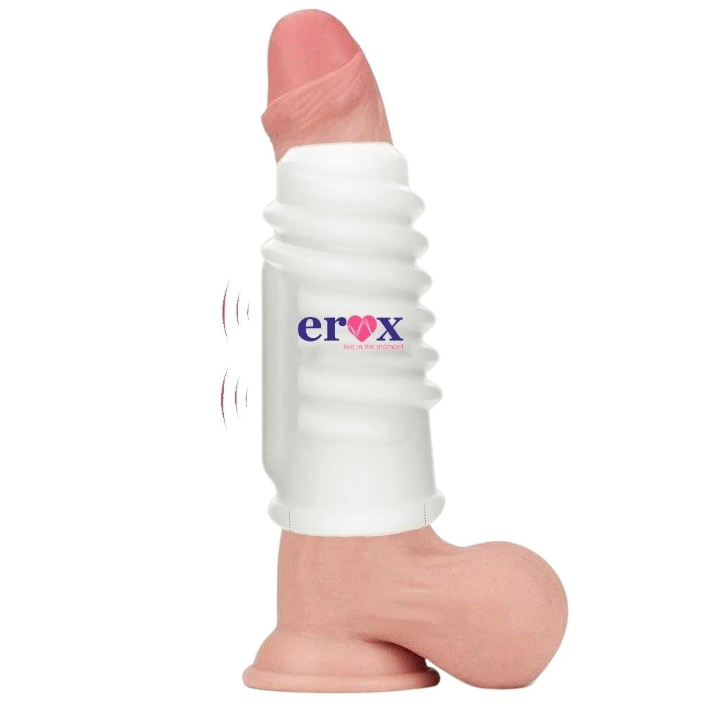 Lovetoy Spiral Knights Ring Titreşimli Yarım Penis Kılıfı