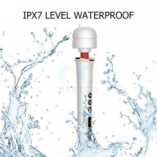 Erox New Professional 10 Modlu Güçlü Masaj Aleti Beyaz