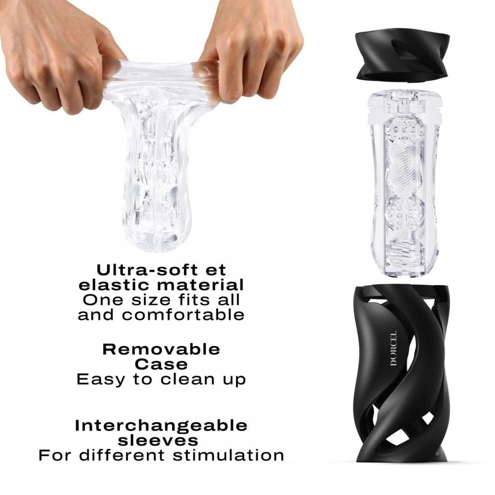 Dorcel Deep Blow Black Masturbator