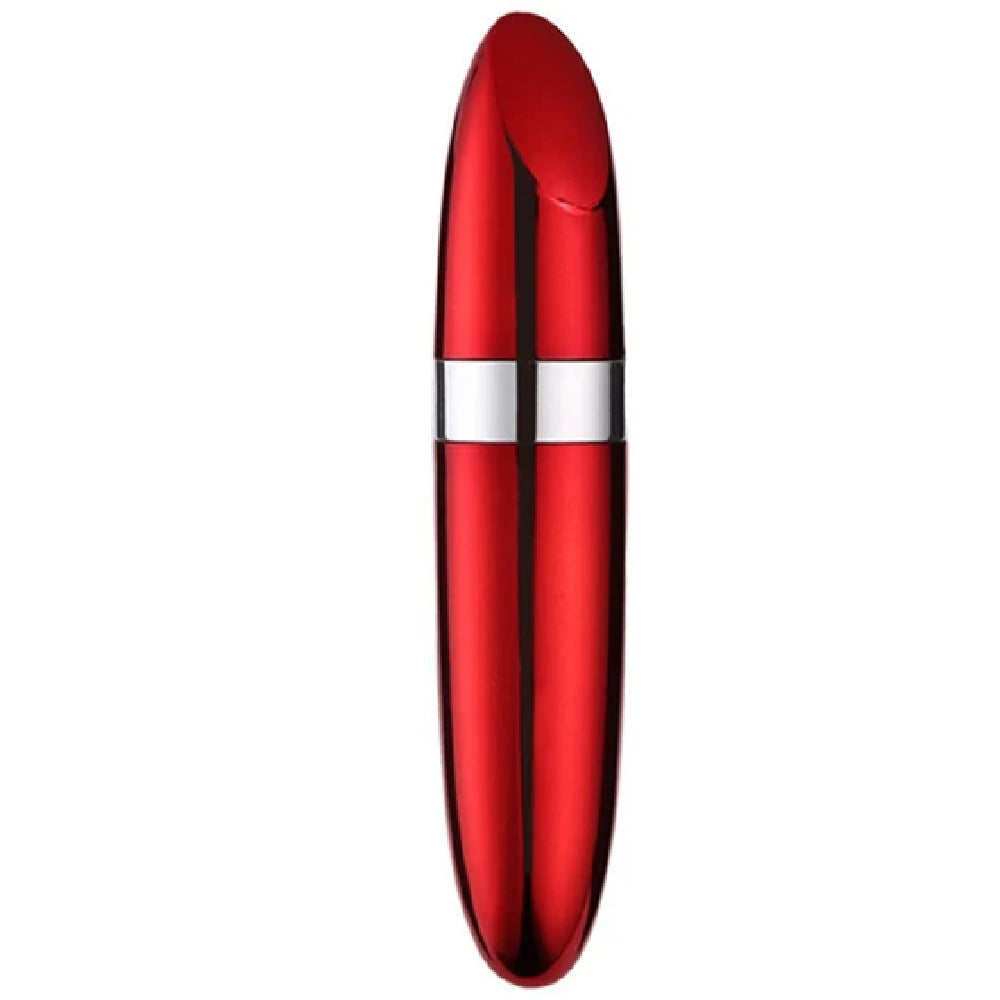 Erox Lipstick Compact Power Full Mini Ruj Vibratör-Red