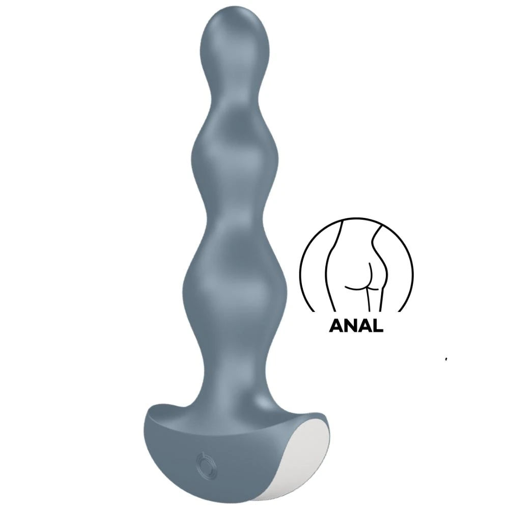 Satisfyer Lolli Plug 2 Boğumlu Anal Vibratör-Blue