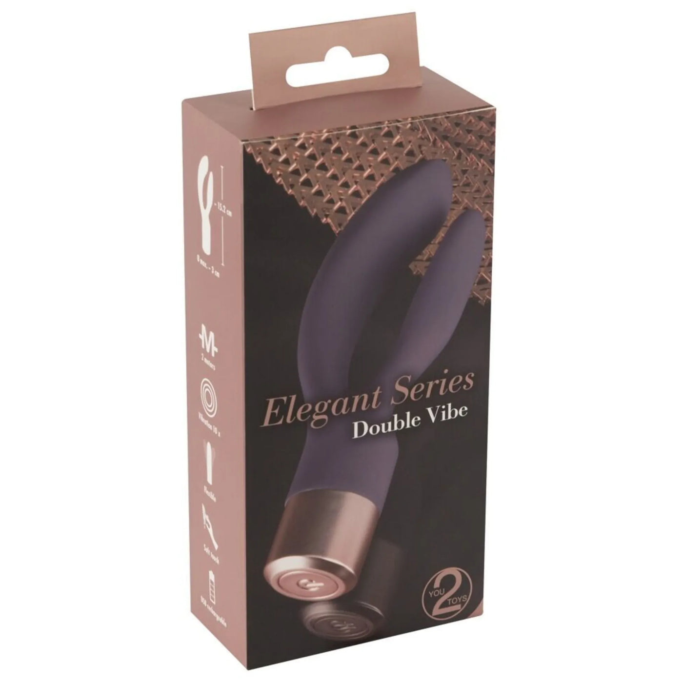 You2Toys Elegant Series Double Vibe Çiftli Vibratör