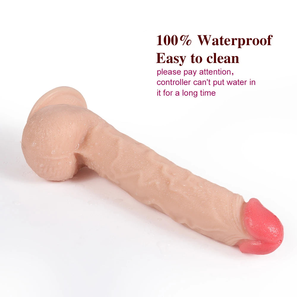Shequ Jeff Swaying 23 Cm Hareketli Dönebilen Realistik Penis